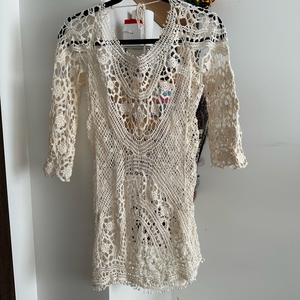 Crochet cover up